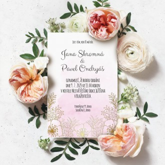 Svatební oznámení FO1334