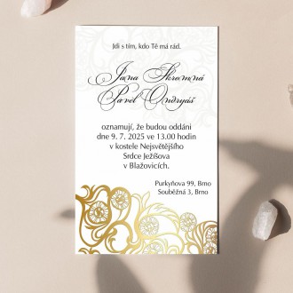 Svatební oznámení FO1338