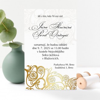 Svatební oznámení FO1338