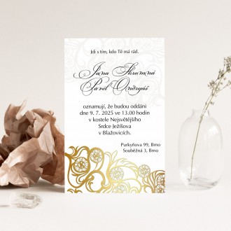 Svatební oznámení FO1338