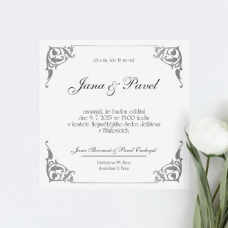 Svatební oznámení FO1339