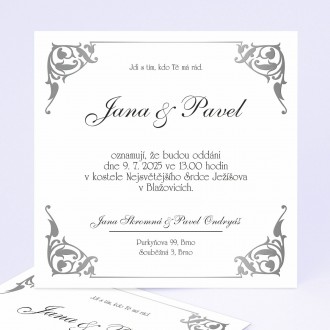 Svatební oznámení FO1339
