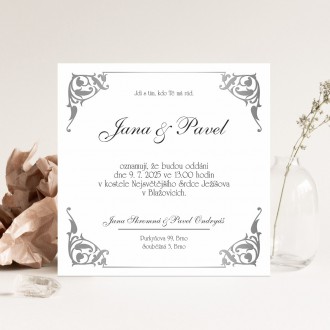 Svatební oznámení FO1339