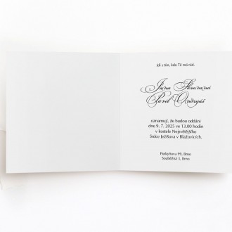 Svatební oznámení FO1338ot