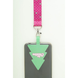 lanyard na ruku s držákem mobilního telefonu RPET na zakázku