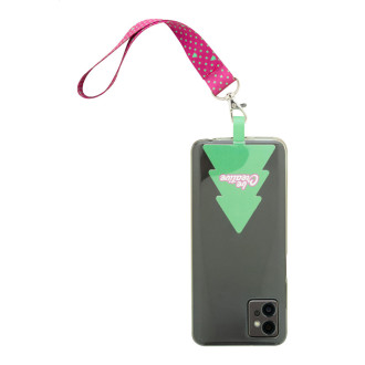 lanyard na ruku s držákem mobilního telefonu RPET na zakázku