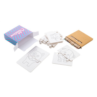 puzzle na vybarvení na zakázku