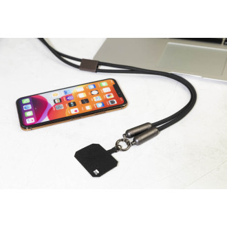 60W kabel na mobilní telefon RPET s poutkem