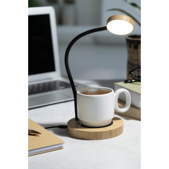 stolní lampa s ohřívačem hrnků