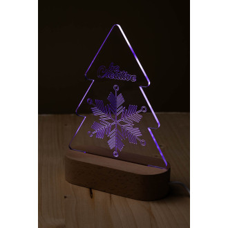 LED světelná trofej na vánoční stromeček