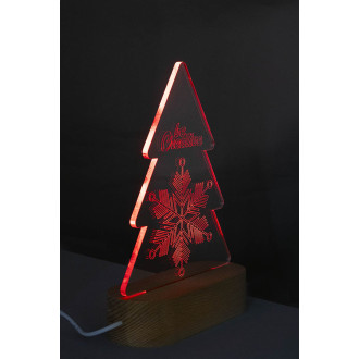 LED světelná trofej na vánoční stromeček