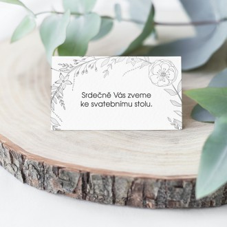 Svatební pozvánka FO1243p