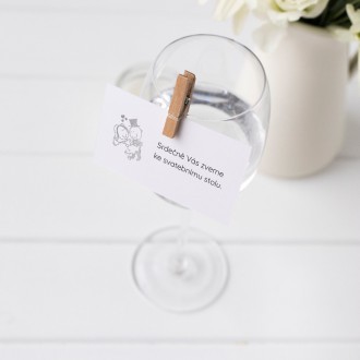 Svatební pozvánka FO1249p