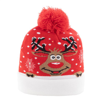 Vánoční LED zimní čepice, Santa Claus