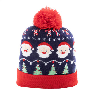 Vánoční LED zimní čepice, Santa Claus