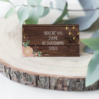 Svatební pozvánka FO1254p