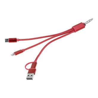nabíjecí kabel s přívěškem na klíče