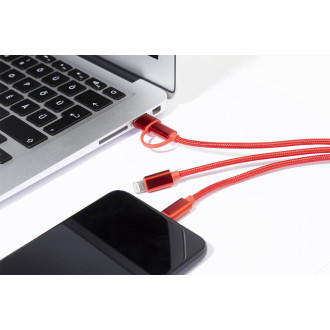 nabíjecí kabel s přívěškem na klíče