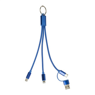 nabíjecí kabel s přívěškem na klíče