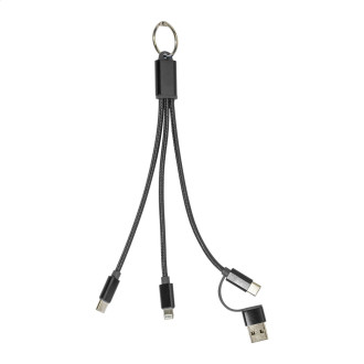 nabíjecí kabel s přívěškem na klíče