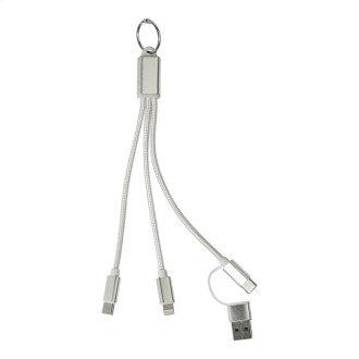 nabíjecí kabel s přívěškem na klíče