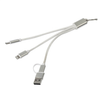nabíjecí kabel s přívěškem na klíče