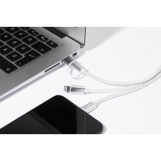 nabíjecí kabel s přívěškem na klíče