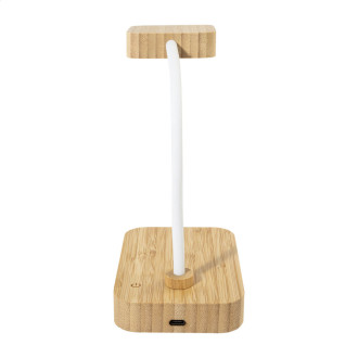 stolní lampa s bezdrátovou nabíječkou
