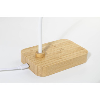 stolní lampa s bezdrátovou nabíječkou