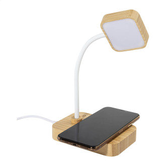 stolní lampa s bezdrátovou nabíječkou