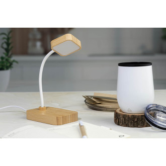 stolní lampa s bezdrátovou nabíječkou