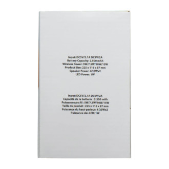 Bluetooth reproduktor Limassol 2,000 mAh