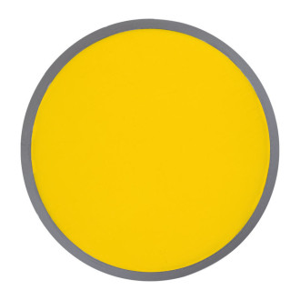 Foldable frisbee with a polyester case