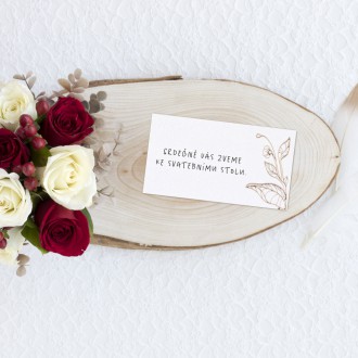 Svatební pozvánka fo20044p