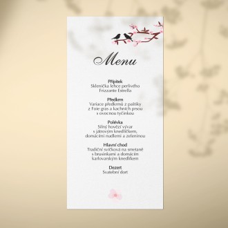 Svatební menu KL1803m