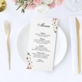 Svatební menu KL1822m