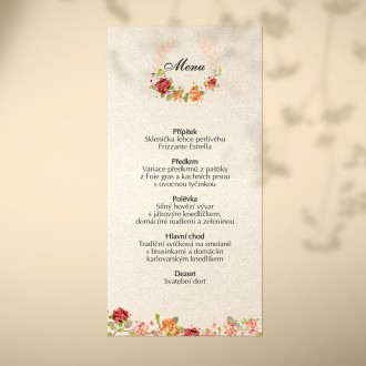 Svatební menu KL1824m