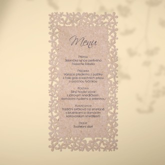 Svatební menu L2107m