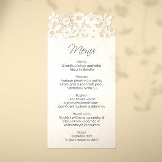 Svatební menu L2126m