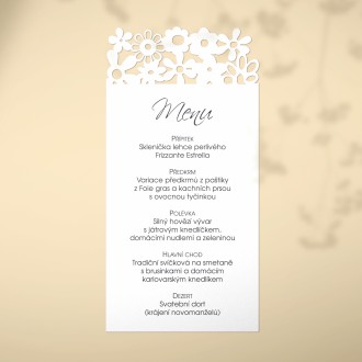 Svatební menu L2126m