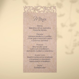 Svatební menu L2151m