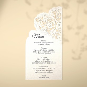 Svatební menu L2178m