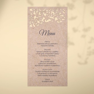 Svatební menu L2187m