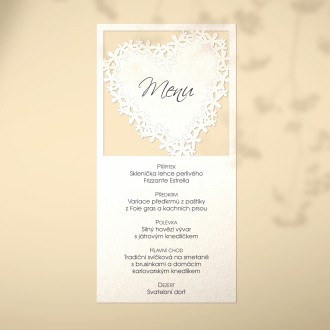 Svatební menu L2207m