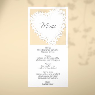Svatební menu L2207m