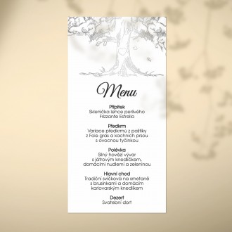 Svatební menu FO1214m