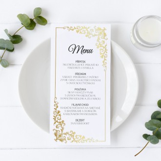 Svatební menu FO1223m