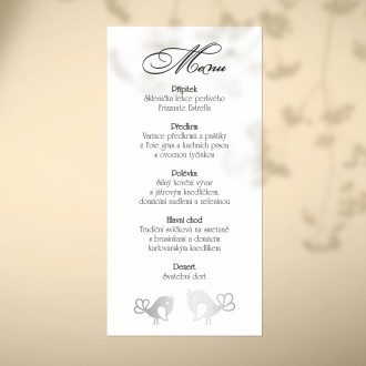 Svatební menu FO1239m