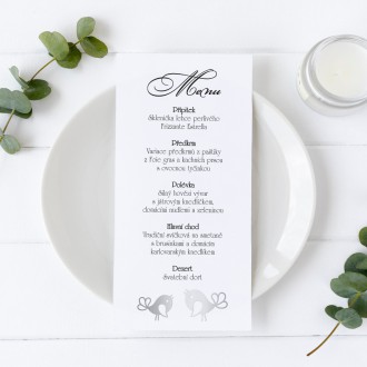 Svatební menu FO1239m