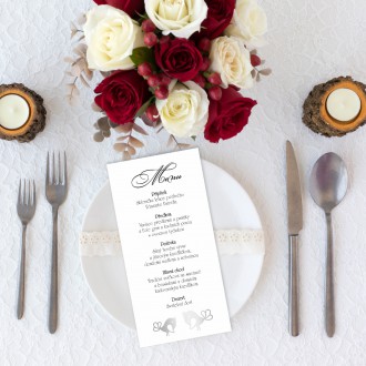 Svatební menu FO1239m